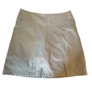 Patagonia Khaki Continental Hideaway Skirt‎ Shorts Skort Size 6